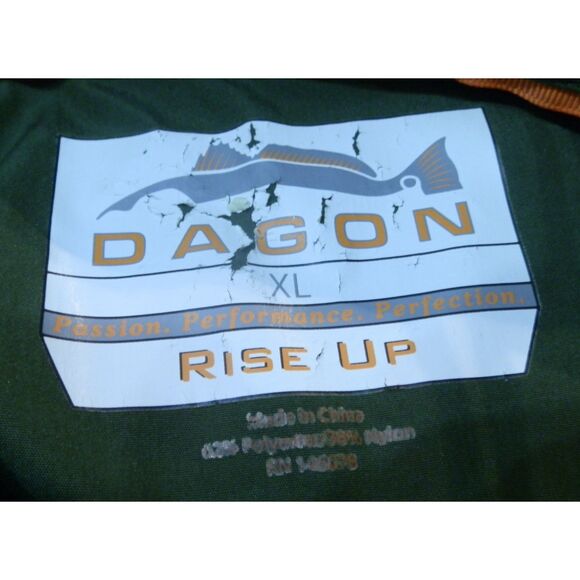 Dagon Rise Up Men's Green Shirt Size XL - Picture 3 of 3